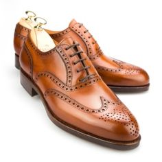 Brown Brogues, Cordovan Shoes, Shoes Oxford, Wingtip Shoes, Gentleman Shoes, Wingtip Oxford, Oxford Shoes Men, Leather Oxford Shoes, Leather Wear