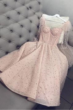 Brush Pink Tulle Sweetheart Neck Tea Length Prom Dress Beaded Homecoming Dress,453 on Storenvy Prom Dress Beaded, Pink Formal Dress, Tea Length Prom Dress, Prom Dress Pink, Prom Dresses Long Pink, Pink Formal Dresses, Pink Prom Dresses, Pink Tulle, Stretch Satin