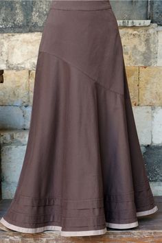 Aysmmetrical Flared Skirt Pinecone, Elegant, practical, and versatile, this skirt covers all the critical style basics. Dress it up for special occasions, add a buttoned blouse for the office, or keep it casual for the weekend. The forgiving silhouette and subtle details work almost anywhere. #skirt #maxiskirt #longskirt #muslimfashion #afflink #womensfashion #islamicclothing #modestfashion #skirtoutfits #longskirtoutfits #modernskirts #fashionoutfits #casual Basic Dress Pattern, Flare Maxi Skirt, Long Skirt Outfits, Brown Skirt, Stylish Skirts, Womens Maxi Skirts, Islamic Clothing, Long Maxi Skirts, Maxi Skirts