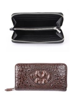 Product Details: Applicable gender: male Material: Leather Leather features: crocodile leather Wallet discount: 20% off Opening method: zipper Bag shapes: square vertical section Popular elements: car suture Pattern: animal Color: black, brown Function: multi-function Size: 19.5*10*2.5cm Package Contents: Wallet X1 Black Leather Wallet With Crocodile Pattern, Black Leather Wallets With Crocodile Pattern, Brown Business Wallets With Crocodile Pattern, Brown Crocodile Pattern Business Wallet, Business Wallets With Crocodile Pattern In Rectangular Shape, Business Wallets With Crocodile Pattern, Business Wallet With Crocodile Pattern, Rectangular Business Wallet With Crocodile Pattern, Bag Shapes