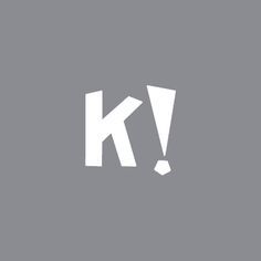 the letter k is shown in white on a gray background, with an arrow pointing to it