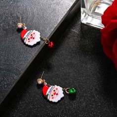 Christmas Gift Christmas Earrings For Women Crystal Snowman Jewelry Ch – Aveuri Jewelry Christmas Tree, Gift For A Friend, Jewelry Christmas, Earrings Crystal, Christmas Earrings, Christmas Jewelry, Exquisite Jewelry, Party Accessories, Gift Christmas