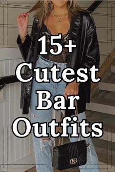 Hitting a bar later and wondering what you’re gonna wear? Fret not as this article will list down the best bar outfits that’ll make sure that you’ll make the best decision! 👇 Day Time Birthday Outfit, Night Out With The Girls Outfit, Casual Cocktail Outfits For Women, Bar Looks Outfit, Outfits For Bar Night, Casual New Years Eve Outfits For Women, Cold Weather Bar Outfit, Winter Night Out Outfit Bar Cold Weather, What To Wear To A Drag Show