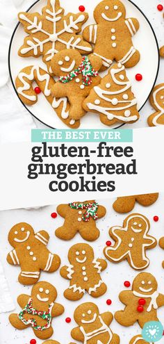 the best ever gluten - free gingerbread cookies