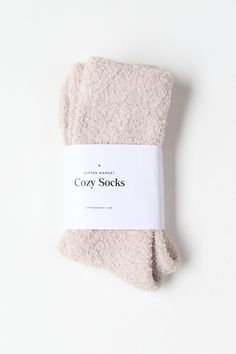 Cozy Cloud Socks - Ivory Snug Soft Beige Socks, Snug Beige Soft Socks, Soft Snug Beige Socks, Cozy Soft Socks As Stocking Stuffers, Cozy Soft Socks For Loungewear, Cozy Soft Beige Socks, Super Soft Comfortable Cream Socks, Cozy Soft Knit Socks For Loungewear, Comfortable Super Soft Cream Socks