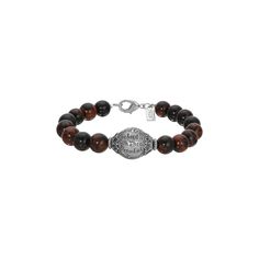 Show your spirituality with this silver tone beaded Hail Mary prayer bracelet from Symbols of Faith. Show your spirituality with this silver tone beaded Hail Mary prayer bracelet from Symbols of Faith. FEATURES Length: 7.25 in. Clasp: lobster-claw Metal: alloy Plating: silver tone Finish: antiqued Hail Mary prayer etched on center bead Nickel safe Not appropriate for children 14 years old and younger. Size: One Size. Color: Brown. Gender: female. Age Group: adult. Symbolic Silver Bracelets With 8mm Beads, Spiritual Sterling Silver Bracelet With Spacer Beads, Spiritual Round Rosary Bracelet With Polished Beads, Spiritual Sterling Silver Beaded Bracelet With Spacer Beads, Sterling Silver Spiritual Beaded Bracelets With Gemstones, Spiritual Sterling Silver Beaded Bracelets With Gemstone, Spiritual Silver 8mm Beads, Spiritual Sterling Silver Bracelet With Natural Stones For Healing, Traditional Silver Beaded Bracelets With Gemstone Beads