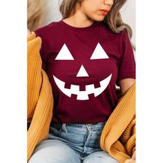 Rock the night with this spooktacular JACK-O-LANTERN Halloween T-shirt! Made to be a statement piece, its short sleeves and graphic design will make heads turn (just like a carved pumpkin).100%COTTON,HEATHER(52%COTTON,48%POLY),ATH.HEATHER,BLACK HEATHER(90%COTTON,573%POLY)NICARAGUA Made In: Nicaragua Halloween Pink T-shirt With Screen Print, Pink Halloween T-shirt With Screen Print, Pink Halloween T-shirt With Character Print, Spooky Pink T-shirt For Halloween, Red Halloween T-shirt With Graphic Print, Red Halloween Graphic T-shirt, Red Halloween Graphic Tee, Halloween Red Crew Neck T-shirt, Cocktail Dress Curvy