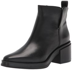 PRICES MAY VARY. Women's ankle boots with premium leather upper Casual booties with eco-conscious linings with soft + sustainable comfort Short boots for women with side zip and back pull tab for easy on/off Softly pointed toe with western influences on this casual fashion boot 4.17 inch shaft height, 9.84 inch circumference 2.56 inch chunky block heel for comfortable walking, travel and daily wear Mid Ankle Boots, Women's Ankle Boots, Sportswear Fashion, Chunky Block Heels, Ankle Bootie, Womens Ankle Boots, Boots For Women, Franco Sarto, Eco Conscious