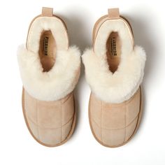 Made with over-the-top-soft genuine shearling alongisde long-lasting genuine suede, these indoor/outdoor booties are the closest you'll get to walking on a cloud — unless you have some superpowers you aren't telling us about. Plus, with foldable cuffs, you can customize your comfort whether the day calls for more breathability or a extra coziness. Buckle Ankle Boots, Oxford Heels, Closed Toe Shoes, How To Stretch Boots, Platform Slippers, Buckle Boots, Suede Heels, Boot Shop, Walk On