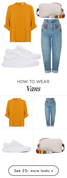 "Untitled #4121" by evalentina92 on Polyvore featuring Miss Selfridge, Vans and Anya Hindmarch Cute Outfits Polyvore, How To Wear Jeans, How To Wear Vans, Outfits Polyvore, Jeans Outfits, Shirts Ideas, Ideas Vintage, Office Attire, Outfit Goals