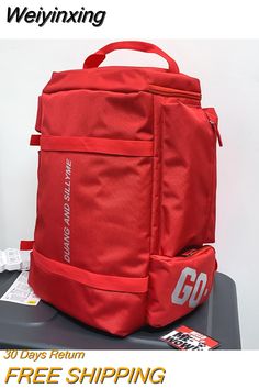 Shipping: Worldwide Express Shipping AvailableDelivery time: 🚚7-15Days Fast ShippingReturns: Fast refund,💯100% Money Back Guarantee.SPECIFICATIONSTechnics: EmbossingStyle: CasualSports Backpack Man: Gym Sports BackpackRain Cover: NoPlace Of Origin: China (Mainland)Pattern Type: SolidOrigin: Mainland ChinaModel Number: SZ209Main Material: OxfordLining Material: PolyesterItem Type: BackpacksInterior: Interior Key Chain HolderInterior: Interior CompartmentInterior: Cell Phone PocketInterior: Inte Red Large Capacity Backpack For Outdoor Activities, Outdoor Large Capacity Backpack Gym Bag, Large Capacity Gym Backpack For Outdoor Activities, Large Capacity Gym Backpack For Outdoor Use, Large Capacity Outdoor Gym Backpack, Outdoor Large Capacity Gym Backpack, High-capacity Backpack For Outdoor Activities, Casual High-capacity Backpack For Outdoor Activities, Large Capacity Gym Backpack