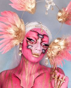 Fairy Makeup Ideas, Biblically Accurate Angels, Accurate Angels, Biblically Accurate Angel, Exotic Makeup, Monster Makeup, Biblically Accurate, Unicorn Makeup