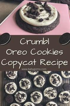 crumbl oreo cookies copycat recipe