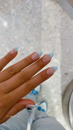 Cute Summer Nail Inspo Almond, Teen Nails, 2024 Nails, Vacay Vibes, Summery Nails, Simple Acrylic Nails, Classy Acrylic Nails, Short Acrylic, Cute Gel Nails