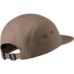 From the mountains to the streets, enjoy the sun and skip the glare with this classic five-panel cap. Made of naturally breathable organic cotton, it features an inner sweatband, flat brim and adjustable back to keep you comfortable and casual on the move. Casual Six-panel Snapback Hat For Hiking, Cotton Snapback Hat For Outdoor Activities, Brown Cotton Baseball Cap For Outdoor Activities, Outdoor Cotton 5-panel Baseball Cap, Casual 5-panel Hat For Outdoor Activities, Casual 5-panel Hiking Hats, Casual 5-panel Outdoor Hat, 5-panel Cotton Sports Hat, Cotton Flat Bill Baseball Cap For Outdoor Activities