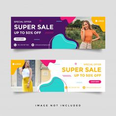 Fashion Sale Banner, Black Friday Banner, Facebook Cover Template, Banner Ads Design, Business Banner, Banner Template Design, Website Banner, Business Infographic, Sale Banner