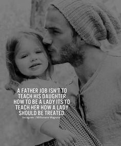 a father is not to teach his daughter how to be a lady