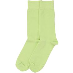 Here is a great pair of dress socks to add to your spring and summer wardrobe. These men's lime green dress socks are a light pastel green in a solid color style. These crew height socks can be worn for work, around the house or to formal events like weddings. Personally, we love adding these socks to our Sunday best for a fun pop of color. This color pairs well with gray suits. Let's talk about how comfortable these socks are. They're made from a medium weight cotton blend. Not too thick or too Fitted Green Casual Socks, Casual Fitted Green Socks, Green Cotton Summer Socks, Fitted Solid Socks For Summer, Fitted Summer Socks, Stretch Green Socks For Summer, Stretch Green Summer Socks, Pastel Green Dress, Lime Chiffon