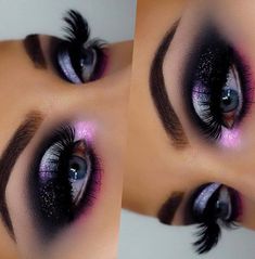 Goth Rarity, Purple Smokey Eye Makeup, Makeup Therapy, Drag Inspiration, Grey Eye Makeup, 2023 Makeup, Dark Makeup Looks, Eye Makeup Images, Makeup Life Hacks