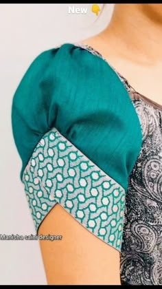 Blouse Designs Indian Back, Dress Neck And Hand Designs, Back Models For Blouses, Simple And Stylish Blouse Designs, Blouses Sleeves Pattern, Design Of Blouse Patterns, Sleeves Pattern For Blouse Indian, Trending Blouse Patterns, Sleeve Patterns For Dresses