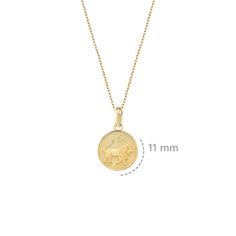 Our 14K Solid Gold Leo Necklace, with its engraved coin pendant, celebrates the Leo's boldness and radiance. Symbolizing leadership and bravery, it's an elegant tribute to her unstoppable spirit. PRODUCT DETAILS: • Material: 14K Solid Gold (real solid gold, no gold-filled or no gold plated material) • Choice of Gold Color: Yellow Gold, Rose Gold, White Gold • Adjustable Length • Closure: Spring ring • Chain style: Cable • Style: Minimalist Symbolic Yellow Gold Coin Medallion Necklace, Symbolic Engraved Yellow Gold Medallion Necklace, Yellow Gold Zodiac Sign Coin Pendant Necklace, Yellow Gold Zodiac Sign Coin Necklace, Yellow Gold Zodiac Coin Necklace, Yellow Gold Coin Pendant Necklace With Zodiac Sign, Symbolic Yellow Gold Coin Necklace, Yellow Gold Symbolic Engraved Coin Necklace, Yellow Gold Zodiac Sign Coin Necklace As Gift