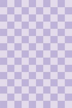 a purple and white checkerboard background