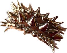 Rock Style Spiked Party Jewelry, Rock Style Spiked Jewelry For Parties, Rock Style Party Jewelry With Spikes, Adjustable Spiked Bracelets For Festivals, Adjustable Metal Party Wristband, Adjustable Metal Wristband For Party, Adjustable Metal Wristband For Parties, Adjustable Spiked Bracelets For Concerts, Adjustable Silver Bracelet With Spikes