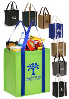 an image of a grocery tote bag