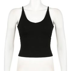 Please refer to our sizing chart for a guideline when choosing a size. 5 business days order processing time. 90% cotton 10% spandex Black Tops With Built-in Bra And Strappy Back, Black Top With Built-in Bra And Strappy Back, Versatile Tops With Built-in Bra And Cross Back, Versatile Cross Back Tops With Built-in Bra, Casual Seamless Backless Top, Fitted Solid Color Cross Back Top, Fitted Tank Top With Crisscross Straps, Fitted Cross Back Top, Fitted Cross Back Top With Crisscross Straps