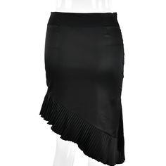 Expertly crafted with luxurious satin fabric, our Irregular Pleated Trim Midi Skirt adds a touch of elegance to any outfit. The unique pleated trim design adds subtle texture and movement, making you stand out in any crowd. Perfect for a special occasion or a night out, this skirt is a must-have for any fashion-forward wardrobe. Trim Design, Cardigan Sweater Jacket, Black Midi Skirt, Red Midi Dress, Crop Top Blouse, Boho Maxi Dress, Cutout Dress, Dress Suits, Cardigan Tops