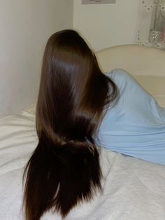 Hair Growth Aesthetic, Long Shiny Hair, Long Healthy Hair, Long Silky Hair, Long Brown Hair, 2025 Vision, Silky Hair, Dream Hair, Shiny Hair