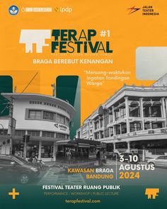 an advertisement for the ferap festival in malaysia