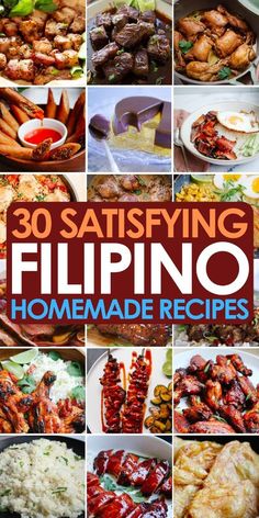 the cover of 30 delicious and tasty looking flipping homemade recipes