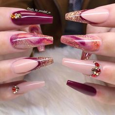 Cute Acrylic Nail Designs, Luxury Nails, Dope Nails, Creative Nails