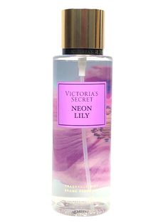 VICTORIAS SECRET NEON LILY BODY MIST 8.4 oz / 250 ml New.  Free Shipping Victoria's Secret Velvet Petals, Victoria Secret Spray, Profumo Victoria Secret, Victoria Secret Body Spray, Victoria's Secret Perfume, Victoria Secret Body Mist, Victoria Secret Fragrances, Perfume Body Spray, Fragrance Lotion