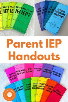 #affiliate IEP Brochures for IEP Teams | Forever Bundle Education Acronyms, Special Education Resource Classroom, Resource Room Teacher, Sub Binder, Middle School Special Education, Teaching Organization, Sped Classroom, Iep Meetings, Special Education Elementary