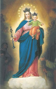 the virgin mary and child jesus