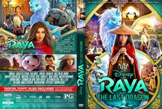 the dvd cover for raya and the last dragon