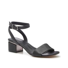 Vince Camuto-Acaylee Sandal Keep your outfit stylish and your feet comfortable when you rock the Acaylee sandal from Vince Camuto. This pair features a strappy silhouette and a practical block kitten heel. Sandals Outfit, You Rock, Kitten Heel, Black Sandals, Vince Camuto, Kitten Heels, Black Leather, Sandals, Heels