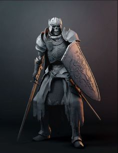 Undead Knight, Undead Warrior, Skeleton Warrior, Dragon Knight, Dungeons And Dragons Characters, Fantasy Armor, Wow Art