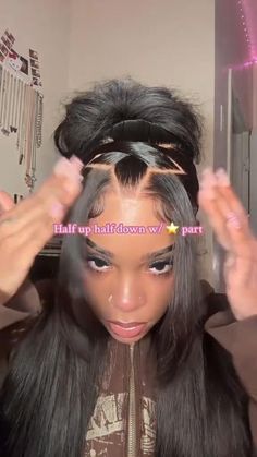 Diy Hair Wig, Frontal Wig Hairstyles, Quick Natural Hair Styles, Protective Hairstyles Braids, Frontal Hairstyles, Hairdos For Curly Hair, Pretty Braided Hairstyles, Pretty Hair Color, Natural Hair Styles Easy