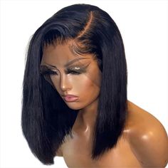 Women Short Bob Human Hair Lace wigs 13x1 T Part pre plucked Brazilian Hair wig Ombre Short Bob, Kort Bob, Short Human Hair Wigs, Lace Front Human Hair, Short Bob Wigs, Lace Closure Wig, Frontal Wig, Bob Wig, Short Wigs