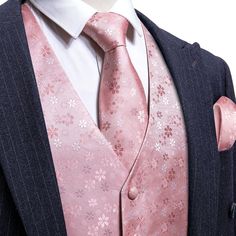 pink waistcoat Unique Vest, Champagne Shirt, Business Vest, Burgundy Vest, Tuxedo Coat, Floral Vest, Suit Tuxedo, Bowtie Pattern, Yellow Vest