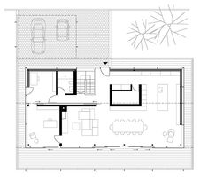 the floor plan for a small house