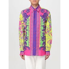 Spring/Summer 2024 Versace Jeans Couture Shirt Men Multicolor Size Type: It Sku: Gig-76gal21ans438 ~ 609 Welcome To The Official Luosophy Poshmark Closet! Luosophy Is A Luxury Brand Reselling Company Founded In San Diego, Ca From 2016. All Our Products Are Imported From Italy And Sold In The Usa. We Do Our Best To Provide High Fashion, Luxury Items At Affordable Prices. We Guarantee All Our Products Are 100% Authentic. Shop With Us And You Will Forget About Shopping At Department Or Brand Name S Designer Multicolor Print Shirt For Spring, Designer Multicolor Printed Shirt, Designer Multicolor Print Tops For Spring, Designer Multicolor Summer Shirt, Luxury Long Sleeve Multicolor Shirt, Luxury Multicolor Spring Shirt, Designer Multicolor Print Summer Tops, Designer Multicolor Print Tops For Summer, Versace Jacket