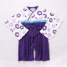 Girl's Clothing Sky Blue / 24M cherry blossom kimono suit Cherry Blossom Kimono, Kimono Suit, Purple Kimono, Kimono Costume, Costume Jumpsuit, Pajama Costume, Kimono Outfit, Nyan Cat