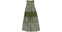 Sage Green Tie Dye Voile Skirt Dress Green Sleeveless Dress With Elastic Waistband, Cotton Skirted Dresses With Elastic Waistband, Green Cotton Maxi Skirt For Summer, Summer Cotton Tie Dye Skirt, Summer Cotton Tie-dye Skirt, Cotton Tie Dye Skirt For Summer, Green Skirted Dress For Summer, Bohemian Cotton Dress With Elastic Waistband, Green Cotton Tiered Skirt Dress