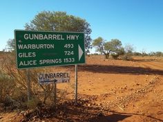 there is a road sign in the middle of nowhere