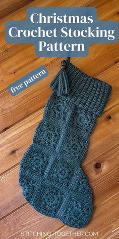 Detailed Christmas Crochet Stocking Pattern for your Crochet for Christmas needs. Includes a free pattern and festive design for gifts or decor.