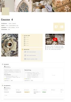 an image of a website page with pictures and text on the bottom right hand corner